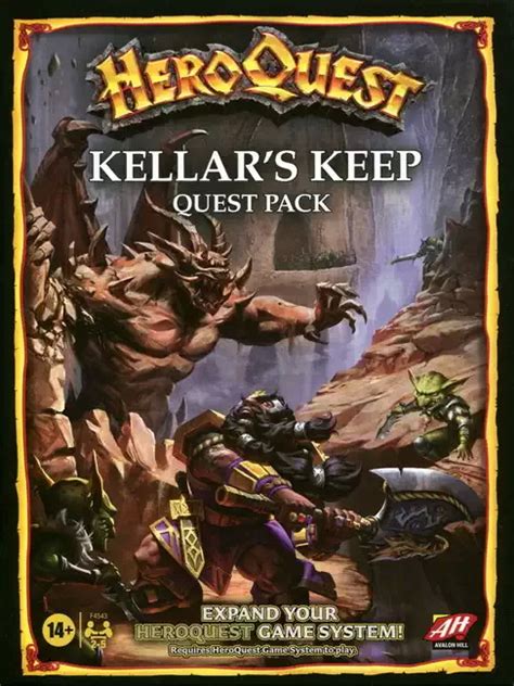 Heroquest Kellars Keep Quest Pack Simtasia