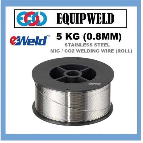 POWERWELD 5KG X 0 8MM 308L STAINLESS STEEL MIG WIRE FOR WELDING