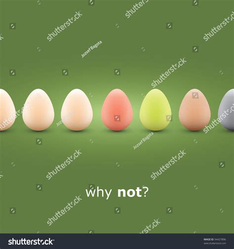 Why Egg Concept Background Stock Vector (Royalty Free) 94427896