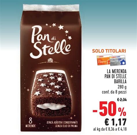 Offerta Barilla La Merenda Pan Di Stelle G Pezzi Nel Volantino Di