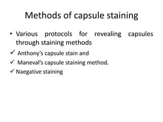 Capsule Staining Pptx