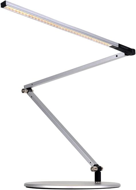 Koncept Ar Cd Sil Dsk Z Bar Slim Inch W Led Desk Lamp