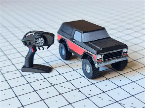 Download Stl File Traxxas Bronco Trx4 1100 For 110 Action Figures • Object To 3d Print ・ Cults