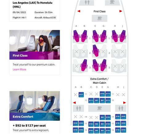 Hawaiian Airlines Flight Seating Chart | Cabinets Matttroy