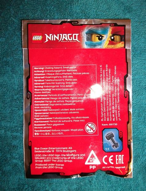 Lego Ninjago Nindroid Polybag Set Bnsip Ebay