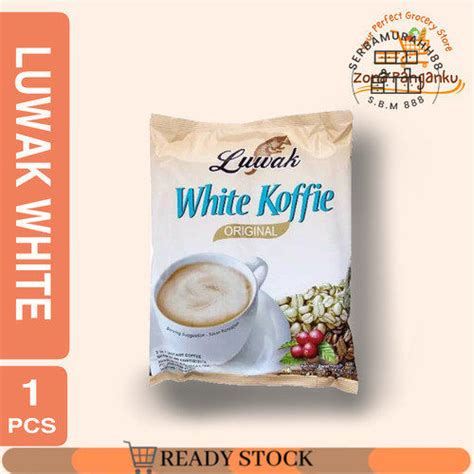 Smf F Luwak White Coffee Original Sachet Kopi Luwak White Koffie