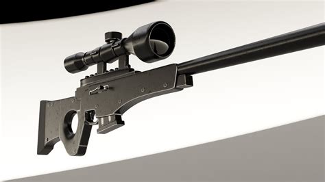 Fortnite Bolt Action Sniper High Poly rifle 3D | CGTrader