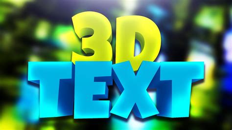 How To Make 3D TEXT In Photopea NEW 2023 UPDATE YouTube