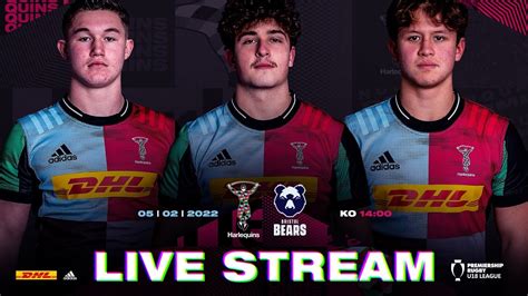 Live Rugby Harlequins Under S V Bristol Under S Youtube