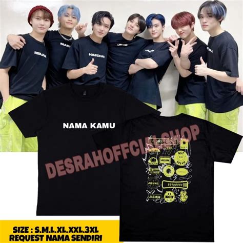 Jual KAOS Korean Nct Dream THE DREAM SHOW 2 IN JAPAN GRAFIK NAMA