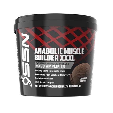 Ssn Anabolic Muscle Builder Xxxl Lbs Chocolate Stradenutrition