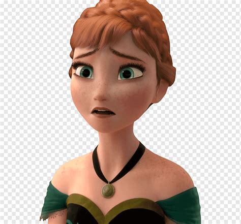 Anna Frozen Face Character