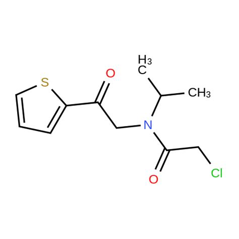 1353981 22 2 2 Chloro N Isopropyl N 2 Oxo 2 Thiophen 2 Yl Ethyl