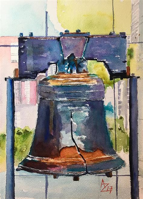 Liberty Bell Painting at PaintingValley.com | Explore collection of ...