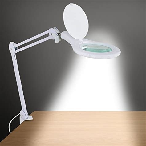 ZENY 56 LED Magnifying Magnifier Clamp Lamp Adjustable Swivel Arm ...