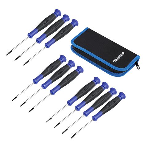 Workpro Piece Precision Screwdriver Set With Pouch Phillips