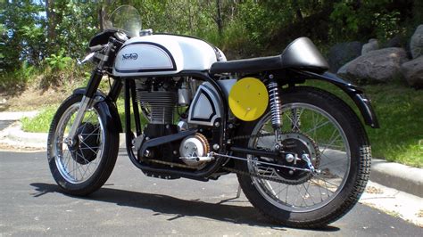 1953 Norton Manx Dohc Racer At Las Vegas Motorcycles 2015 As S75