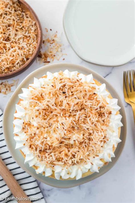 Easy Coconut Cheesecake Recipe Fantabulosity