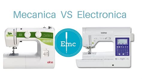 Cu Les Son Las Diferencias Entre Una M Quina De Coser Mec Nica Y