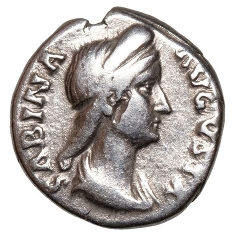 Romeinse Rijk Sabina Augusta 128 136 N Chr AR Catawiki