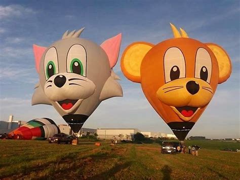 Tom And Jerry Hot Air Balloon Craft Hot Air Ballon Air Balloon