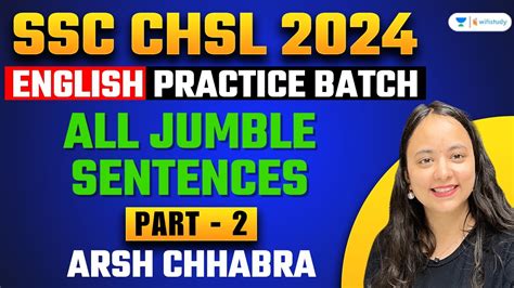 Verbs English Topic Wise Practice Ssc Gurukul Batch Ssc Chsl 2024