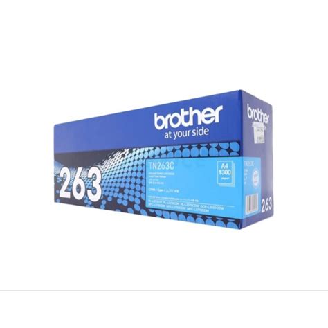 Brother ตลับผงหมึก Tn 263c หมึกสีฟ้า Shopee Thailand