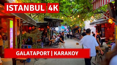 Galataport Istanbul September Walking Tour K Uhd Fps Youtube