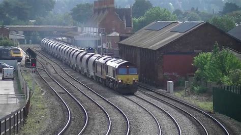 70005 Storms Past 66103 60024 With The 6m61 Portbury Coal Through