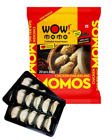 Chicken Darjeeling Momos 20pcs Wow Momos – coldkart.com