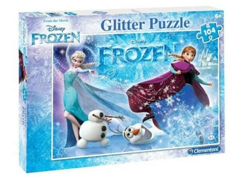 Glitter Puzzle Disney Frozen Clementoni Pc Jigsaws For Sale Online