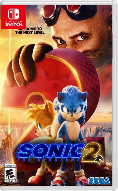 Sonic Movie 2 licensed game box-art. (Fan-made) : r/SonicTheHedgehog