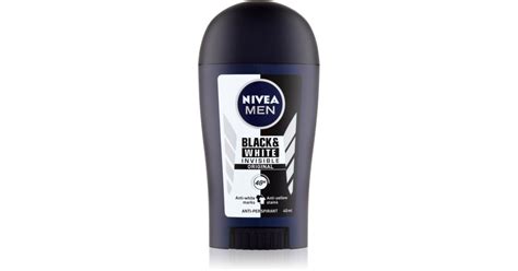 Nivea Men Invisible Black White tuhý antiperspirant pro muže notino cz