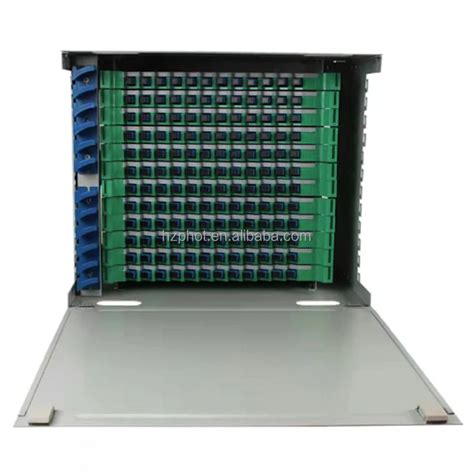 Fttx Ftth Fttr Fiber Optic Equipment 19 Inch 2u Odf Fiber Optic Rack