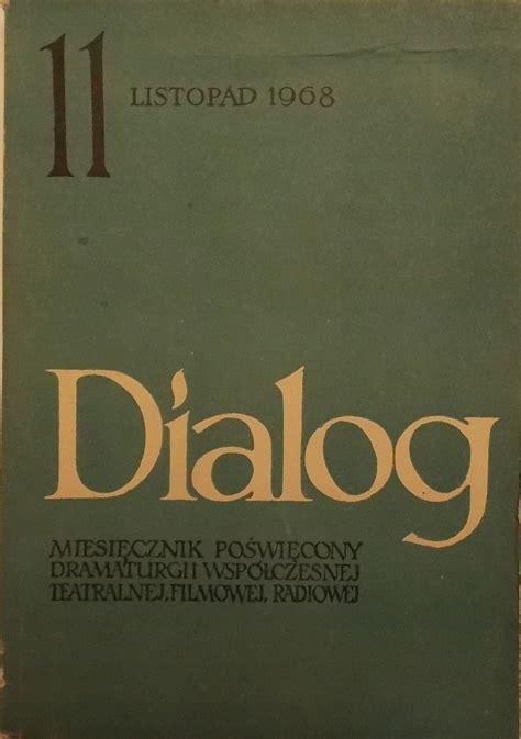 Dialog 11 1968 Niska Cena Na Allegro Pl