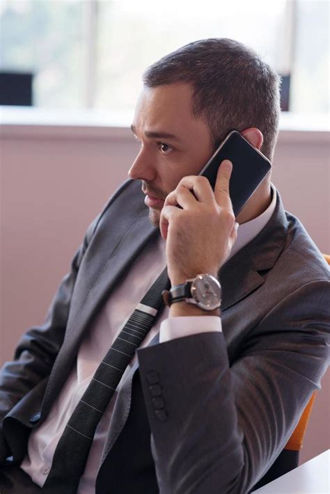 Business Man At The Office 12533257 Stock Photo At Vecteezy