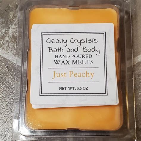 Just Peachy Wax Melts Just Peachy Crystal Bath