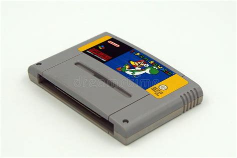 Cartucho De Juego Estupendo Del Sistema SNES Del Entretenimiento De