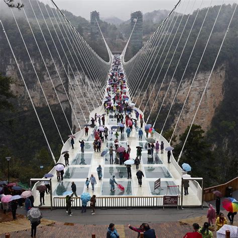 The Economist On Twitter The World S Longest And Highest Glass Bridge Zhangjiajie Grand