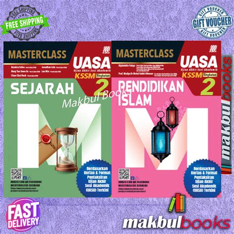 Sasbadi Masterclass Uasa Pendidikan Islam Sejarah Tingkatan Kssm