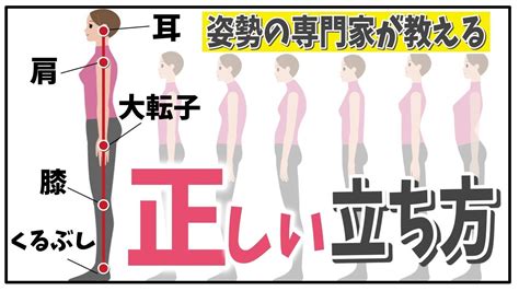 【姿勢】正しい立ち方ってどんなの？？姿勢の専門家が語る、『正しい立ち方』なぜ姿勢が良いモデルさんやバレリーナは不調になるのか？ Youtube