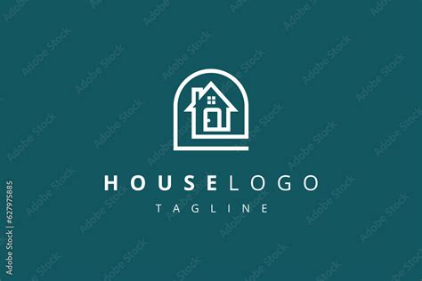 Vector Graphic Design, House Logo Design Template Stock Vector | Adobe ...