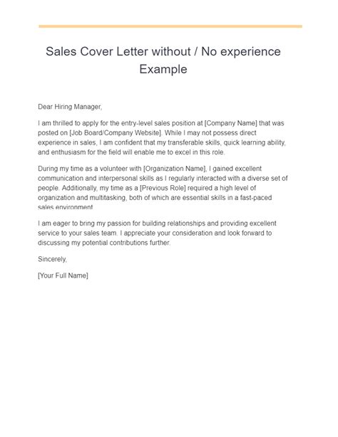 Sales Cover Letter 22 Examples Pdf Tips