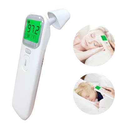 Infrared Forehead Ear Noncontact Thermometer With Bluetooth Heart Squad