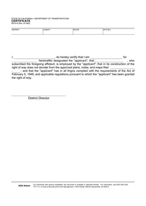 Form Rw8 8 Fill Out Sign Online And Download Fillable Pdf California Templateroller