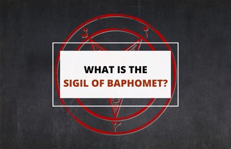 The Sigil of Baphomet - Symbolism and Meaning - Symbol Sage