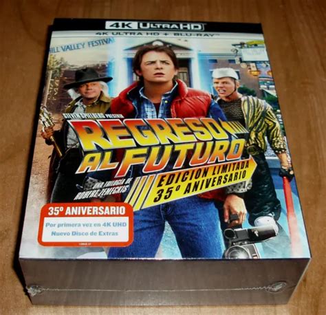 Trilogie Retour Al Futuro K Uhd Bd Back To The Future Steelbook