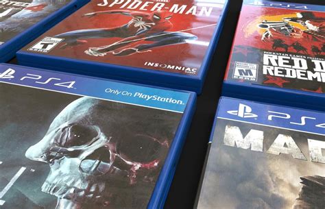 Artstation Ps4 Game Boxes Resources