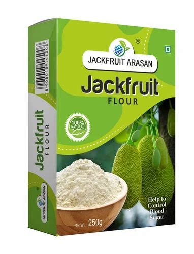 Indian Tamil Nadu A Grade Jackfruit Flour Box Packaging Size Gm