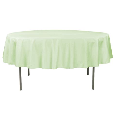 Polyester 90" Round Tablecloth - Sage Green – CV Linens